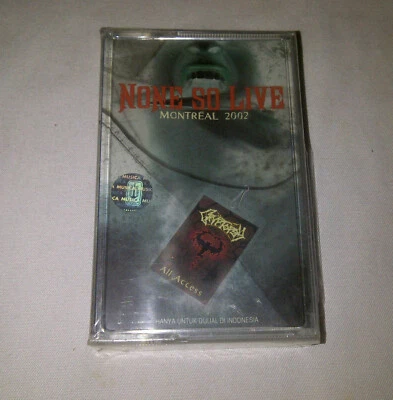 Cryptopsy - None So Live 2003 original indonesia tapes NEW - Image 1 of 4