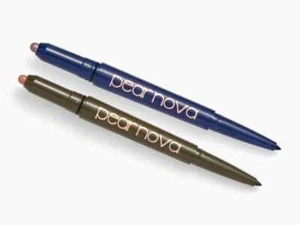 PEAR NOVA Eye Duo Stick Shadow Liner Azurite & Unakite Blue Olive Green NEW - Picture 1 of 1