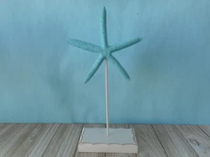 Nautical/Coastal Starfish Figurine Wood /Resin Table Top Decor - Picture 1 of 1