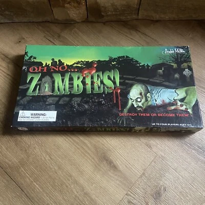 Oh No... Zombies! Board Game Halloween Archie McPhee 2009 Missing Pieces Spooky - Image 1 of 4