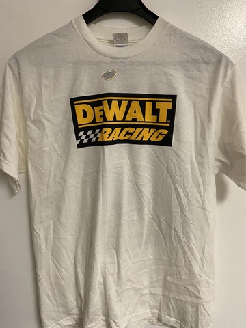 Matt Kenseth #17 DeWalt Racing Men's White 2 Spot Shirt Roush Fenway  Large C Cover