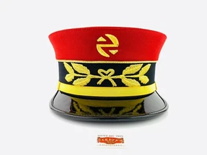 RH - GORRA JEFE DE ESTACIÓN RENFE - BORDADA EN HILO DE ORO - NUEVA DE FÁBRICA - Imagen 1 de 4