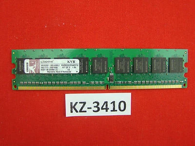 Kingston 1GB DDR2 PC2-4200 ECC 533Mhz KVR533D2E4K2/1G CL4 #KZ-3410 - Image 1 of 2