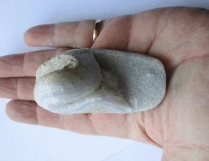 Blue Lace Agate unpolished Natural Stone crystal cluster 80mm 172g - Picture 1 of 6