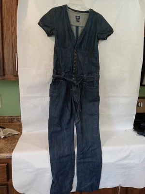 Mono Denim Grande Azul Asfalto De Colección Y2K Acampanado Disco Western Boho Festival Foto 1 de 4