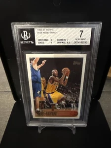 Kobe Bryant RC 1996-97 Topps #138 Rookie Lakers Graded BGS 7 NM NICE CARD 🔥 - Picture 1 of 2