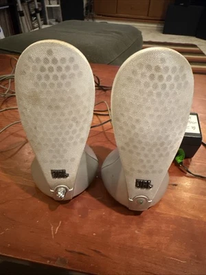 JBL Duet Multimedia Computer Speakers Pair with Power Supply - Clean & Tested - Image 1 of 4
