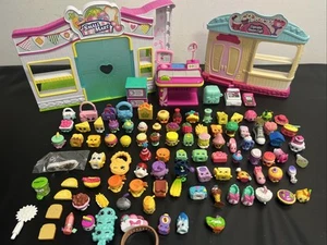 Shopkins Bundle Shop Cupcake Cafe and over 90 Shopkins Figures And Accessories - Picture 1 of 13