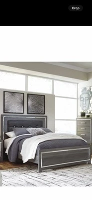 LED Light BED-SET Includes Bed Frame, Mattresses, & Dresser  - Image 1 of 3