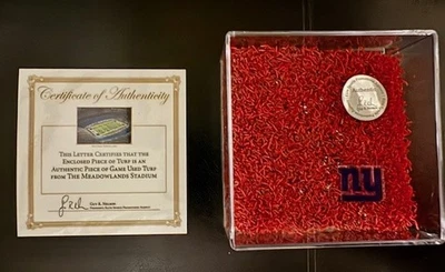 New York Giants Juego Usado Césped - Meadowlands Foto 1 de 4