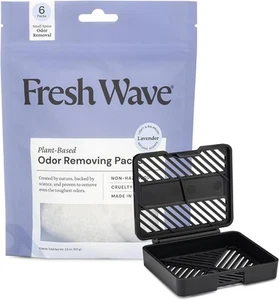 Fresh Wave Lavender Odor Eliminating & Deodorizing Packs | Bag of 6 & Lime - Picture 1 of 8