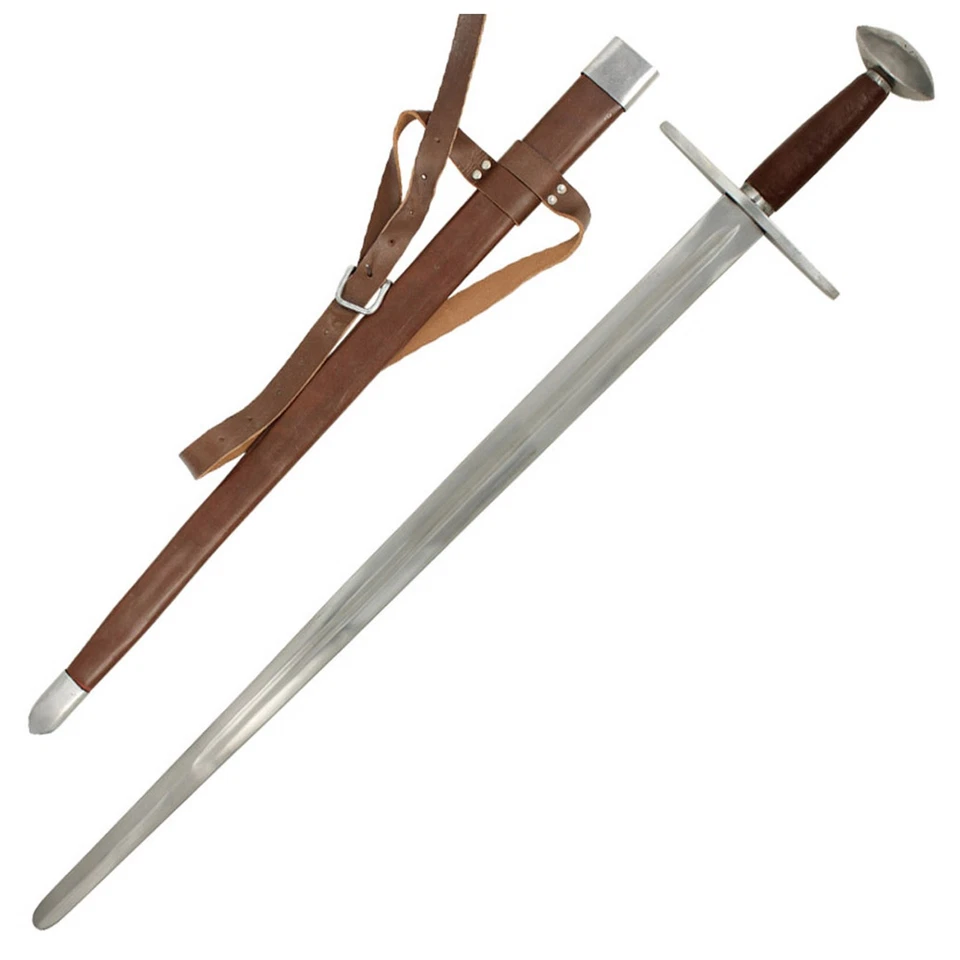 Conqueror 1066 Norman Arming Sword | Handcrafted Full Tang Medieval Knight Sword - Image 1 of 4