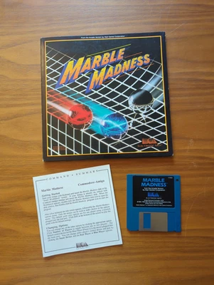 Marble Madness - Juego Amiga - Con Resumen de Comando Foto 1 de 4
