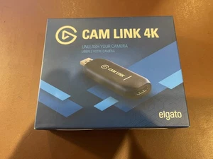 Elgato Cam Link 4K Capture Card Broadcast Live Video Capture Device never opened - Photo 1/3