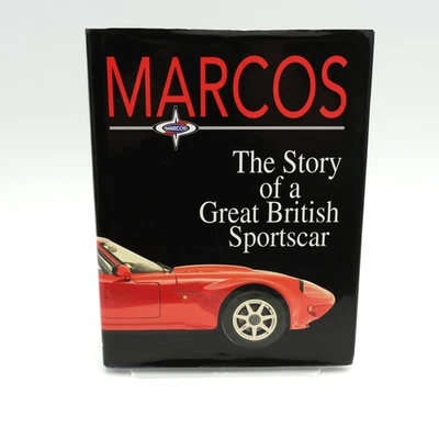 Marcos The Story of a Great British Sportscar Jem Marsh Signed 1995 - Image 1 of 4