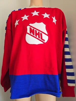 Mitchell Ness M&N Authentic wool Maurice Richard NHL all star jersey 52 Montreal - Image 1 of 4