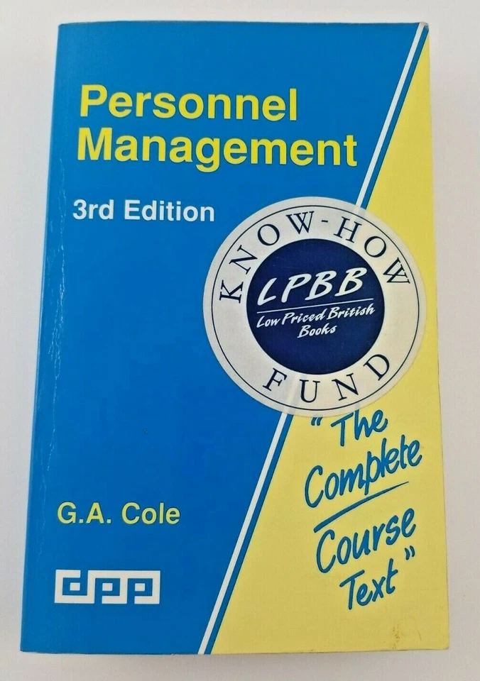 Personnel Management 3rd Edition - Image 1 of 4
