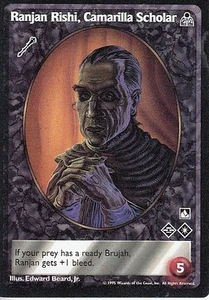 5 x Ranjan Rishi, Camarilla Scholar VTES CCG Mixed - Picture 1 of 1