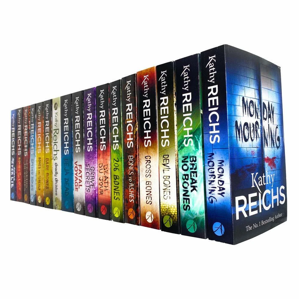 Kathy Reichs Temperance Brennan Series 18 Books Set Collection (Series 1-3) NEW - Image 1 of 3