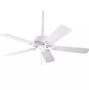 Progress Lighting P2500-30 42" White Ceiling Fan AirPro Builder Collection ~New - Picture 1 of 7