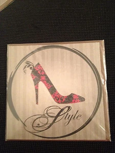 Amys Boutique by Lime Cards STYLE Greeting Card Blank Inside 6"x6" New - Picture 1 of 2