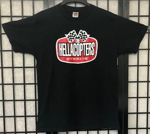 Hellacopters SVERIGE T-Shirt Schwarz Large Vintage Top Zustand Rock PP - Bild 1 von 4