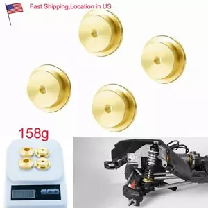 Flyxm 4 Stück/Set Messing Federhalter Shock Cup Fpr 1:6 RC Axial Scx6 AXI05000 - Bild 1 von 6