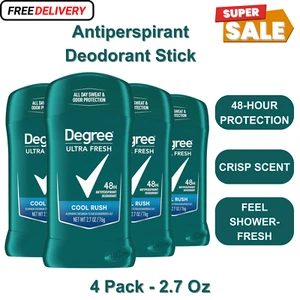 Men's Ultra Fresh Antiperspirant Deodorant Stick, 48H Sweat & Odor Protect 2.7oz - Picture 1 of 7