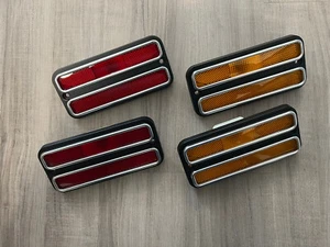 Free Shipping 1968-1972 Chevy GMC Truck Sided Marker Lights Turn Signals Lens - Picture 1 of 6