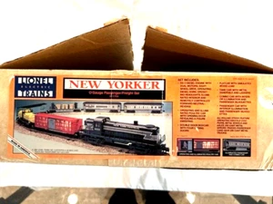 LIONEL6-11744 #1 NYC "New Yorker" NIB Dual Motors_Freight & 2 Passenger Car Set - Picture 1 of 2