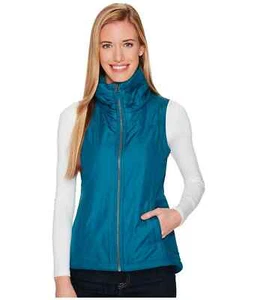 Columbia Women's Shining Light II Insulated Vest With Fleece Lining NWT Blue XS - Picture 1 of 8