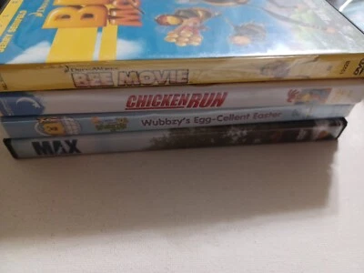Bee Movie & More 4 DVD Lot Kids & Family GOOD USED CONDITION - Image 1 of 4
