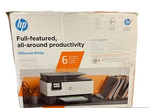 HP Officejet 9012e All-in-one Wireless Printer - Print, Scan, Copy, Fax - Picture 1 of 2