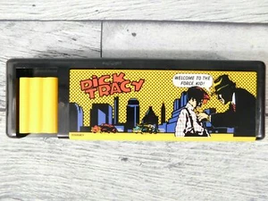 Dick Tracy Plastic Pencil Pen Case Back To School Disney 90's Movie Comic - Picture 1 of 8