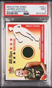 2003 Ultra WNBA Lauren Jackson All-Star Material PSA 9 MINT Seattle Storm - Picture 1 of 3