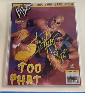 Foto firmata Rikishi WWE 8x10 COA foto troppo cool autografo wrestling 2017 - Foto 1 di 5