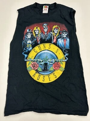 Talla Pequeña - Camisa Corte Negra Vintage Guns N Roses Appetite For Destruction Foto 1 de 4
