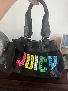 Vintage juicy couture Bag With bright juicy lettering nwt RARE - Picture 1 of 8