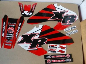 TEAM HONDA GRAPHICS XR70 XR70R XR80 XR80R XR100 XR100R 2001 2002 2003 - Picture 1 of 1