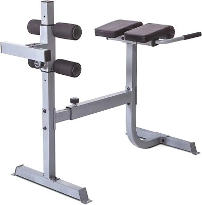 CAP Barra Fuerza Silla Romana Respaldo Abdominales Pecho Glúteos Isquiotibiales Cadera Gimnasio en Casa  Foto 1 de 4