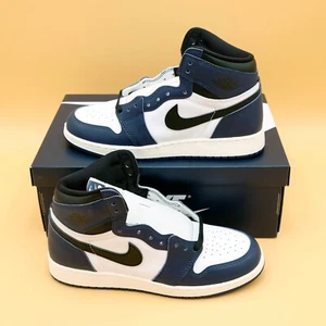 Nike Air Jordan 1 High OG Midnight Navy FD1437-401 GS Shoes 5Y, 5.5Y, 6Y, 6.5Y - Picture 1 of 6