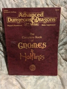 Advanced Dungeons &Dragons Il libro completo di gnomi e halfling AD&D TSR2134 - Foto 1 di 2
