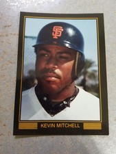 Kevin Mitchell San Francisco Giants 1989 Baseball's Hottest Stars #10 NM