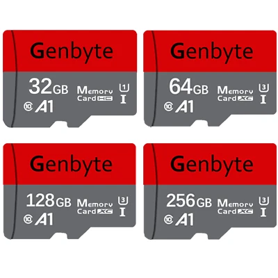 GENBYTE 128GB Micro SD Memory Card Class 10 For Mobile, Camera, Dash Cam, Sat Nav, CCTV