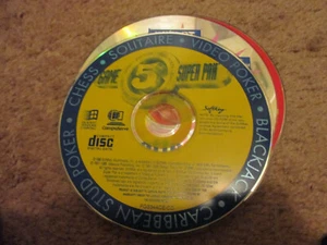 5 GAME SUPER PAK CD GAME FOR WINDOWS 1995 - Picture 1 of 1