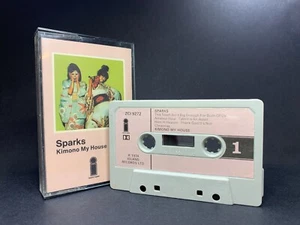 Sparks KIMONO MY HOUSE Cassette ZCI 9272 **UK 1ST ISSUE 1974** RARE PINK LABEL - Picture 1 of 9