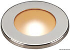 Polis reduced recess fit LED ceiling light white and red