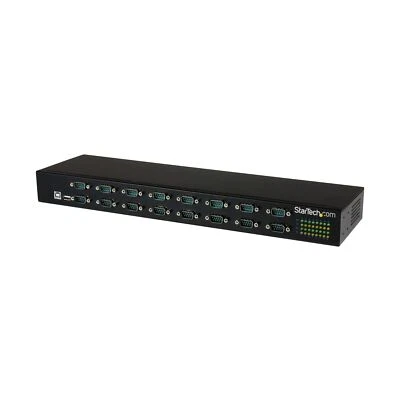StarTech.com USB to Serial Hub - 16 Port - COM Port Retention - Rack Mount an... - Image 1 of 4