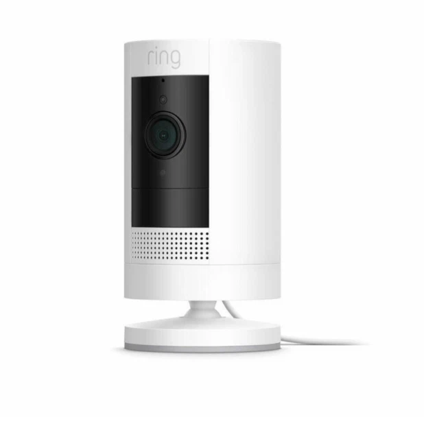 Ring Stick Up Indoor/Outdoor 1080p Wired Security Camera - White - Image 1 of 1