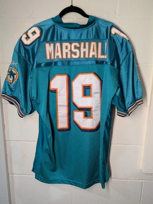 Brandon Marshall Miami Dolphins Reebok On Field Authentic NFL Jersey Size 52 - Image 1 of 4